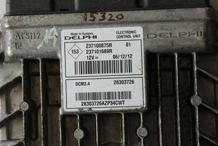 Renault Clio III (2005 - 2012)  237100875R Блок управления двигателя