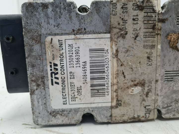 Opel Signum (2002 - 2008)  13663901 Блок ABS