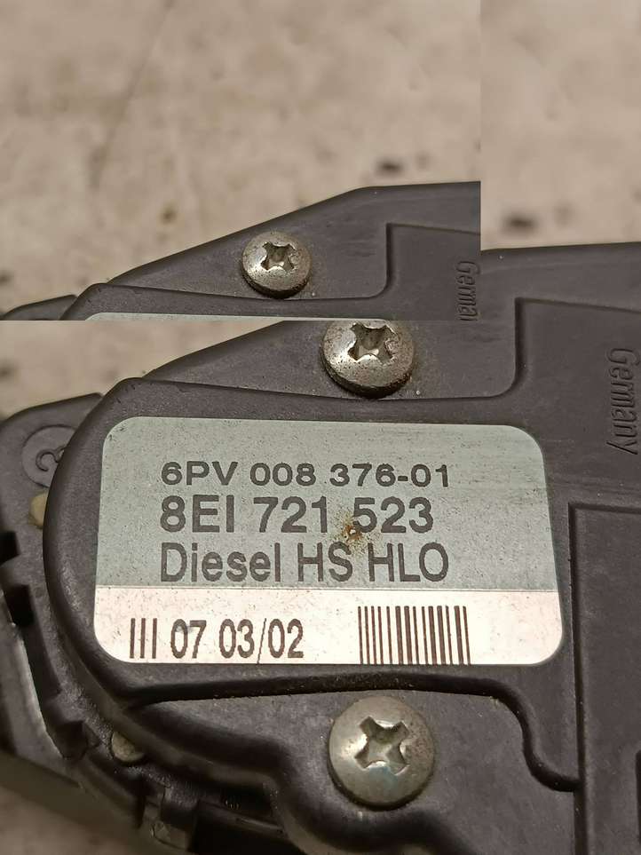 Audi A4 (2000 - 2006)  8E1721523 Педаль акселератора