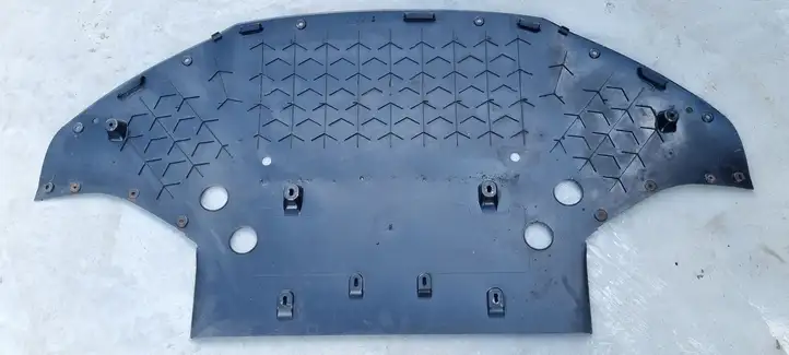 Tesla Model S (2016 - 2021) Защита переднего бампера снизу — фото 1