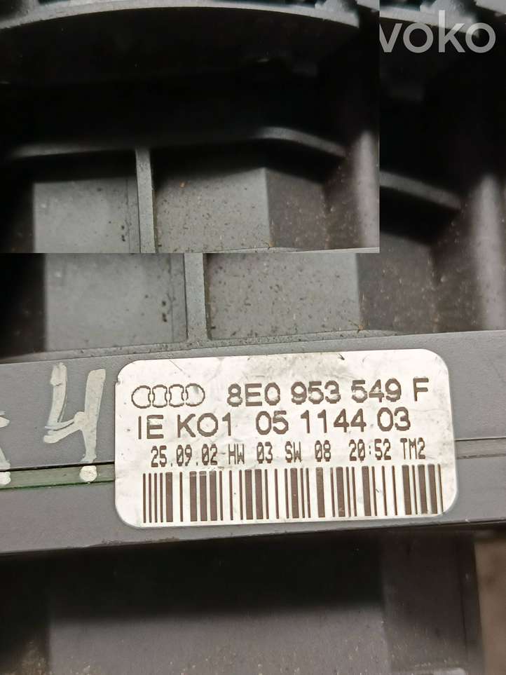 Audi A4 (2000 - 2006)  8E0953549F Комплект ручек