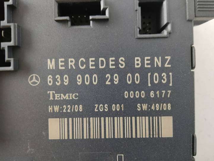Mercedes-Benz Vito Viano W639 (2010 - 2015)  6399002900 Блок управления дверью