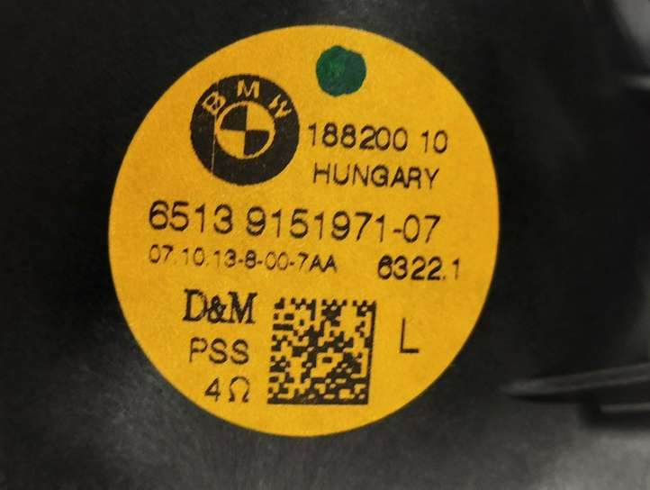 BMW 7 F01 F02 F03 F04 (2008 - 2016)  9151971 Громкоговоритель (громкоговорители) в заднем подоконнике