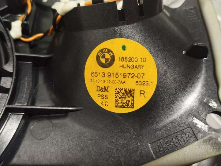 BMW 7 F01 F02 F03 F04 (2008 - 2016)  9151972 Громкоговоритель (громкоговорители) в заднем подоконнике