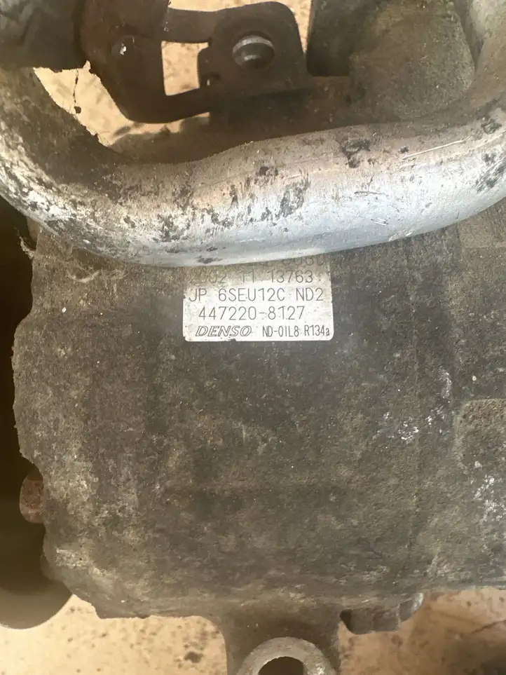 Volkswagen Polo (2001 - 2005) 4472208127 Компрессор (насос) кондиционера воздуха — фото 2