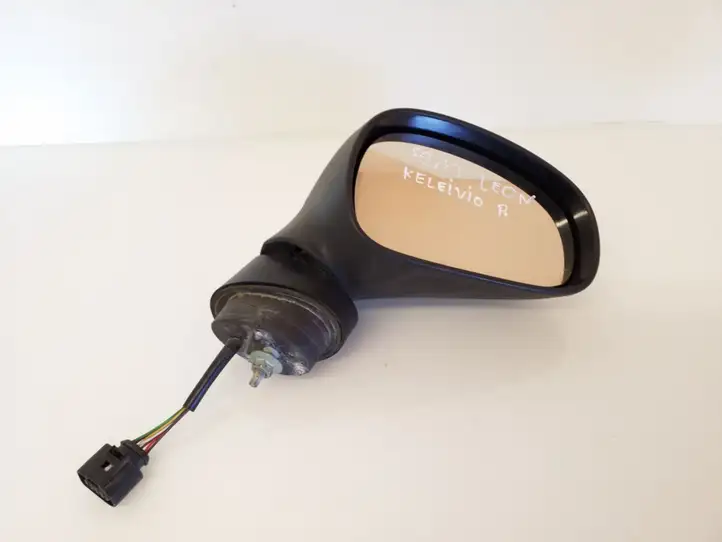 Seat Leon (1P) (2005 - 2012) 010852 Боковое зеркало с электроприводом — фото 1