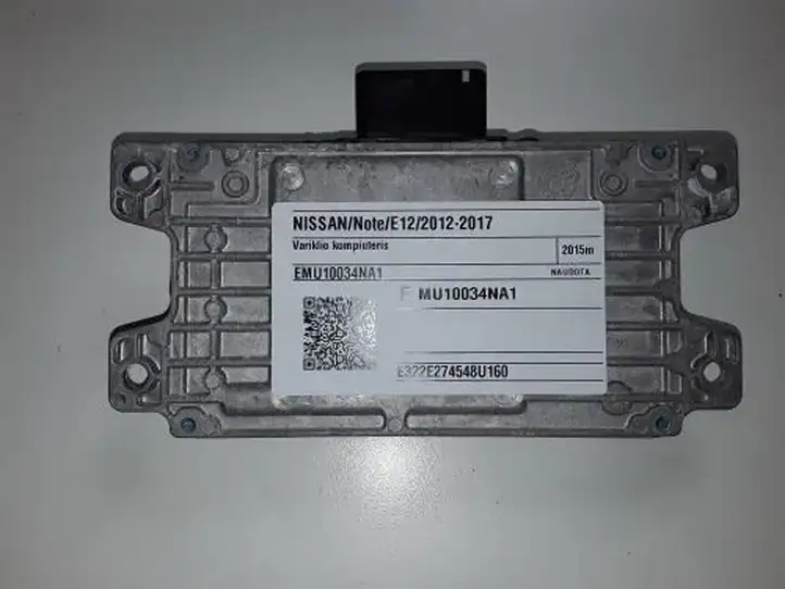Nissan Note (E12) (2014 - 2018) EMU10034NA1 Блок управления двигателем (ЭБУ) — фото 1