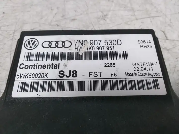 Volkswagen PASSAT B7 (2011 - 2014) 7N0907530D Модуль Gateway — фото 3