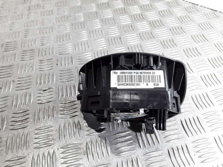 Citroen C4 Picasso (2006 - 2013)  PSA96729400ZD Подушка безопастности руля