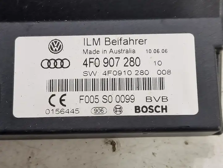 Audi A6 S6 C6 4F (2004 - 2008) 4F0907280 Прочие блоки управления — фото 3