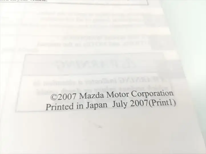 Mazda 3 I (2006 - 2009) Сервисная книжка — фото 3