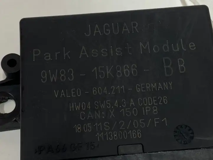 Jaguar XF X250 (2007 - 2015) 9W8315K866BB Блок управления парктрониками — фото 2