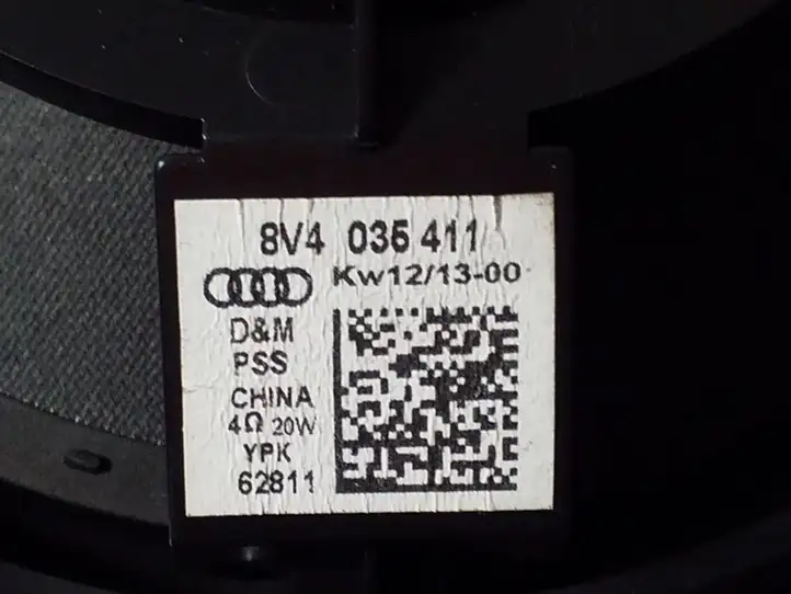 Audi A3/S3 8V (2012 - 2016) 8V4035411 Динамики задних дверей — фото 2