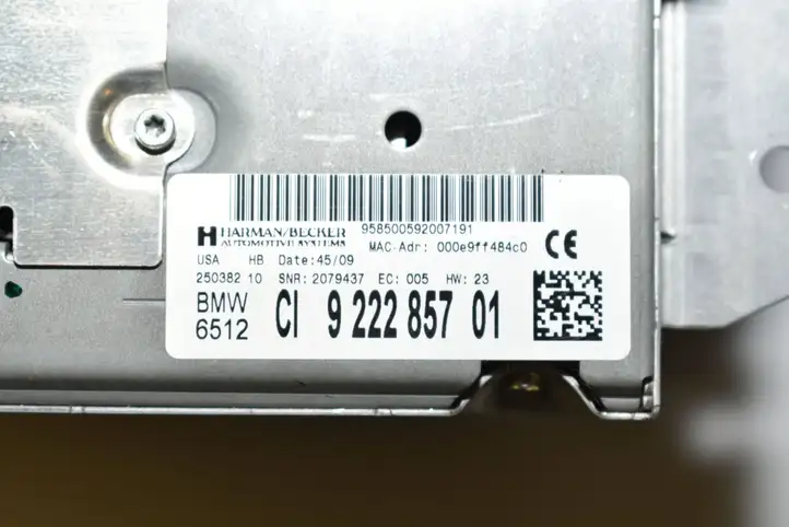 BMW X5 E70 (2006 - 2013) 9222857 Магнитола / мультимедийная система — фото 3