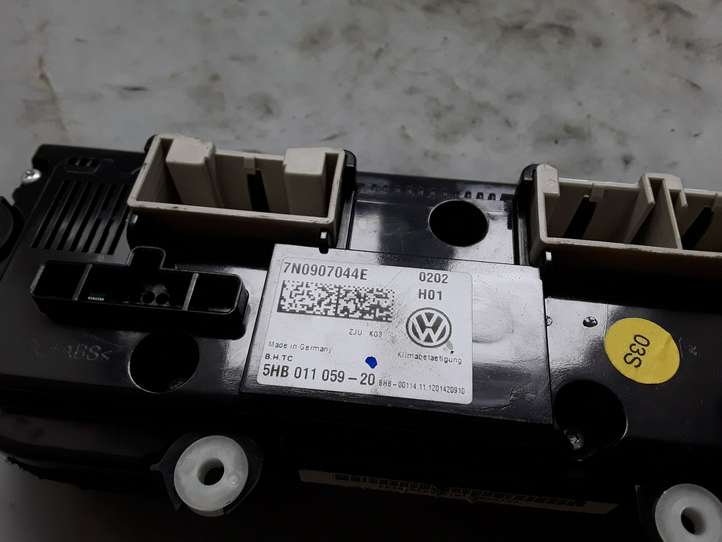 Volkswagen Sharan (2010 - 2015)  7N0907044E Блок управления кондиционера воздуха / климата/ печки (в салоне)