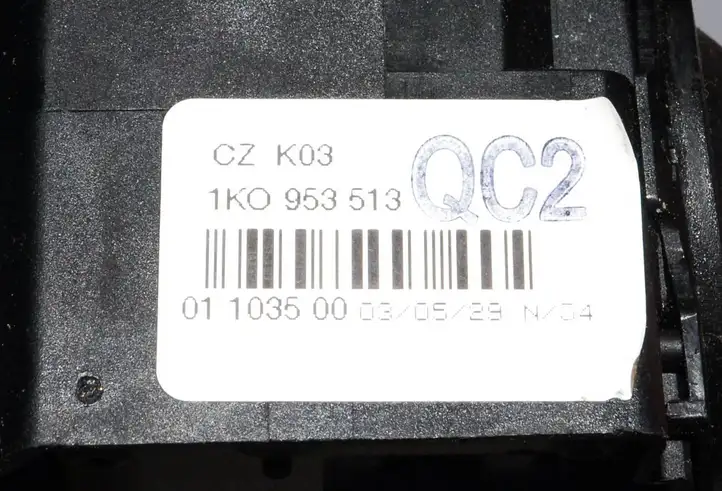 Audi A3/S3 8P (2003 - 2005) 1k0953513 Подрулевой переключатель — фото 2