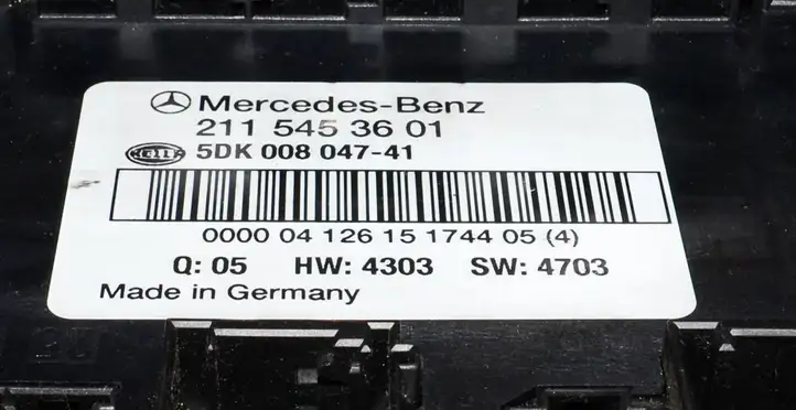 Mercedes-Benz E W211 (2002 - 2009) A2115453601 Блок SAM — фото 2