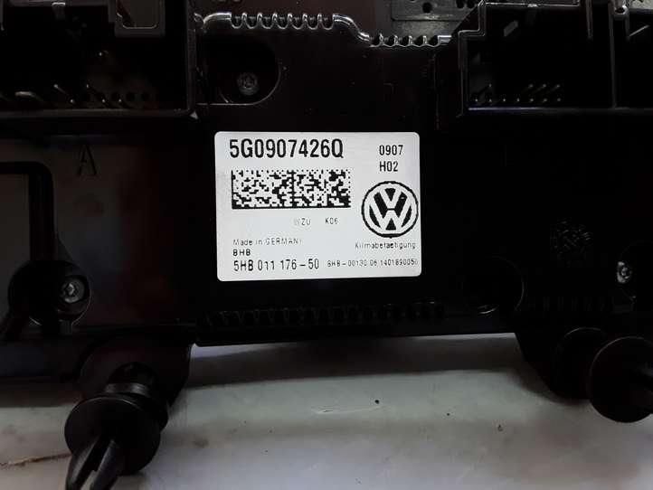 Volkswagen Golf VII (2013 - 2019)  5G0907426Q Блок управления кондиционера воздуха / климата/ печки (в салоне)