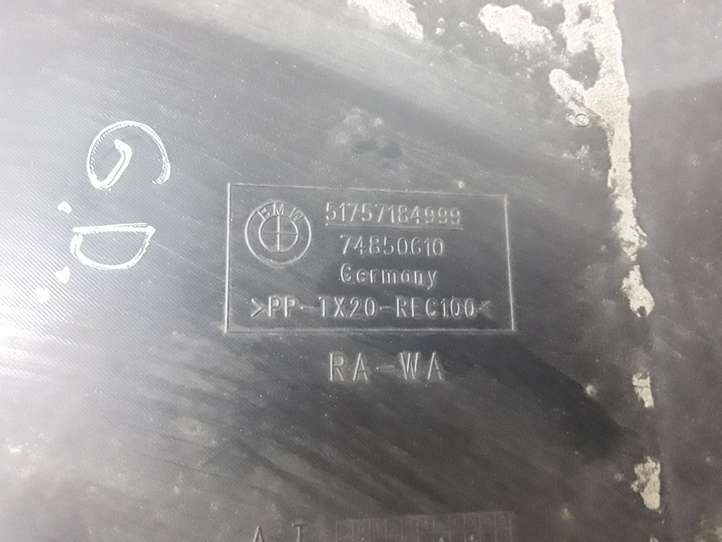 BMW 7 F01 F02 F03 F04 (2008 - 2016)  517571184999 Защита дна бампера