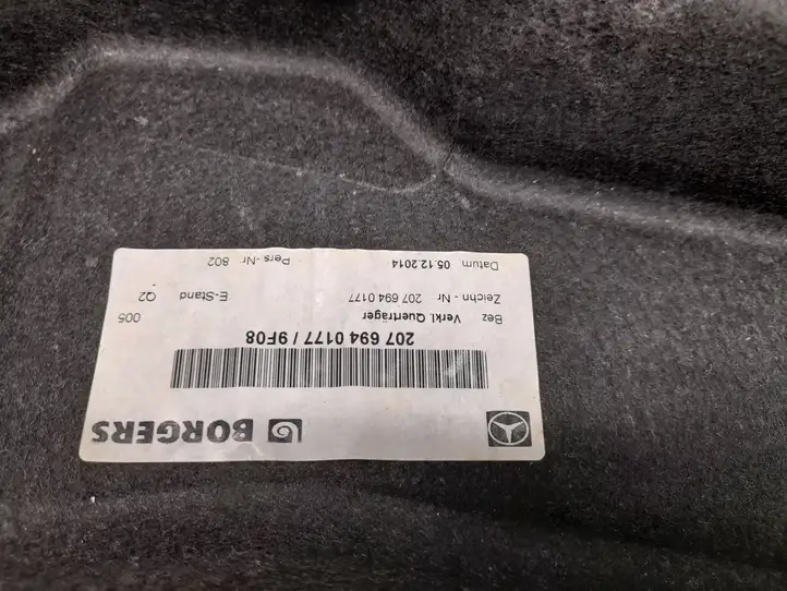 Mercedes-Benz E A207 (2010 - 2017) 2076940177 Боковая обшивка багажника — фото 2