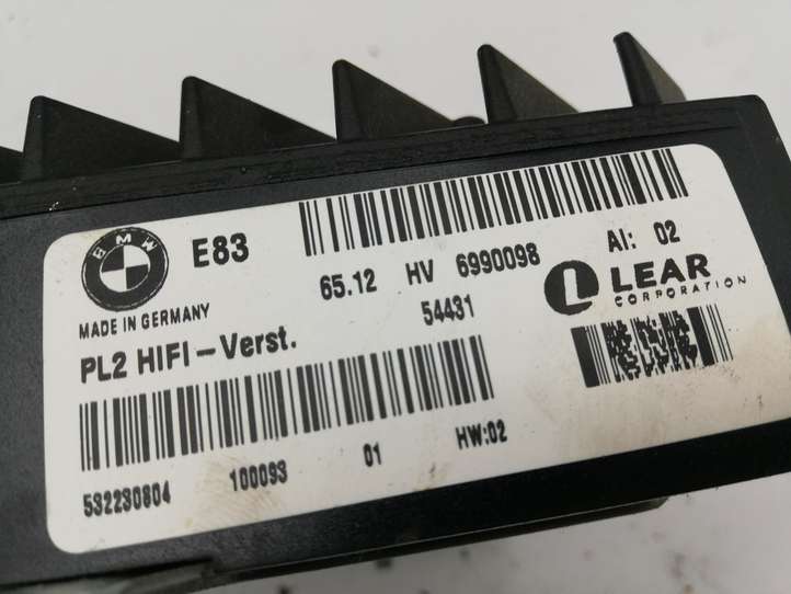 BMW X3 E83 (2003 - 2010)  6990098 Звукоусилитель