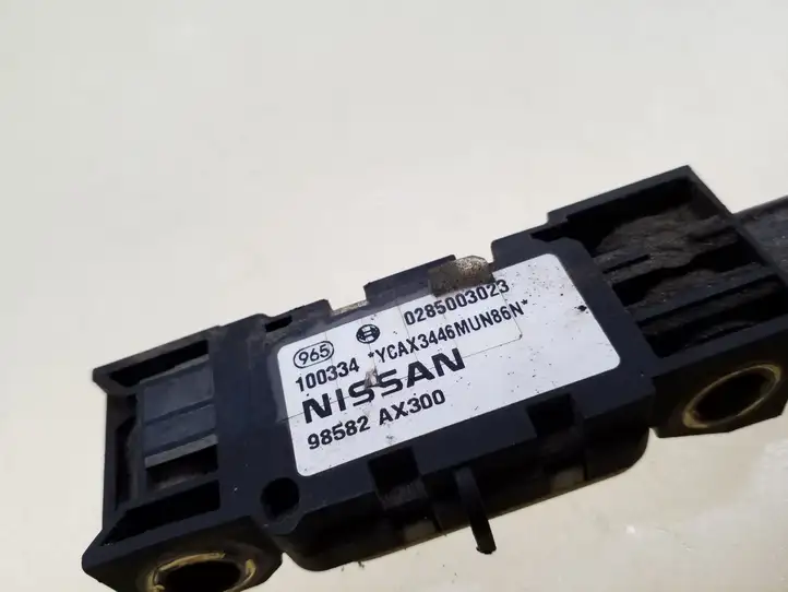 Nissan Micra (2003 - 2007) 98582AX300 Датчик удара SRS — фото 3