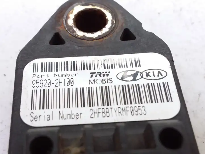 Kia Carnival (2006 - 2014) 959202H100 Датчик удара SRS — фото 4
