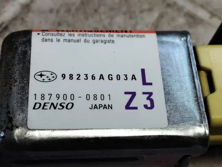 Subaru Outback (2007 - 2009) 1879000801 Датчик удара SRS — фото 2