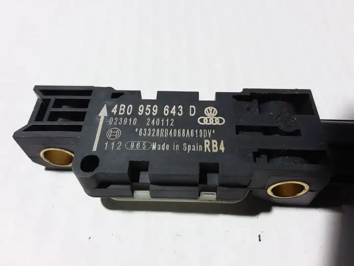 Audi A3/S3 8P (2008 - 2013) 4B0959643D Датчик удара SRS — фото 3