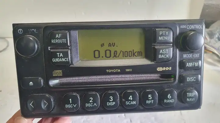 Toyota Avensis Verso (2004 - 2009) 8612044170 Магнитола / мультимедийная система — фото 3
