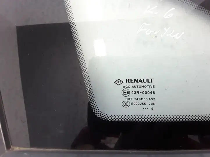 Renault Megane III (2009 - 2016) 833070008R Заднее боковое стекло — фото 3