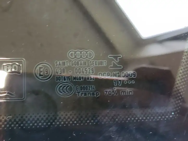 Audi Q5 SQ5 (2017 - ) 80A845298 Заднее боковое стекло — фото 4