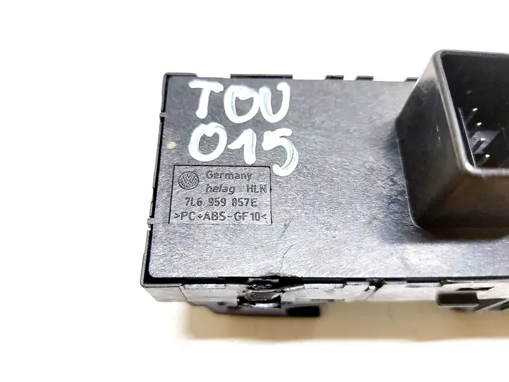Volkswagen Touareg I (2002 - 2010) 7L6959857E Блок кнопок стеклоподъемников — фото 2