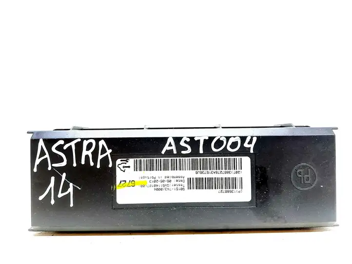 Opel Astra J (2012 - 2015) 13586727 Модуль управления кондиционером — фото 1