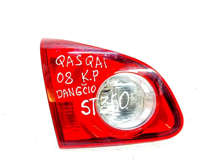 Nissan Qashqai (2006 - 2010) 89071063 Задний фонарь в крышке багажника — фото 1