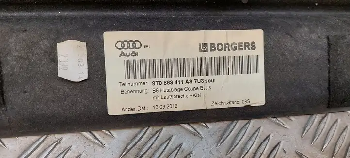 Audi S5 8T (2011 - 2016) 8T0863411 Задний подоконник — фото 2