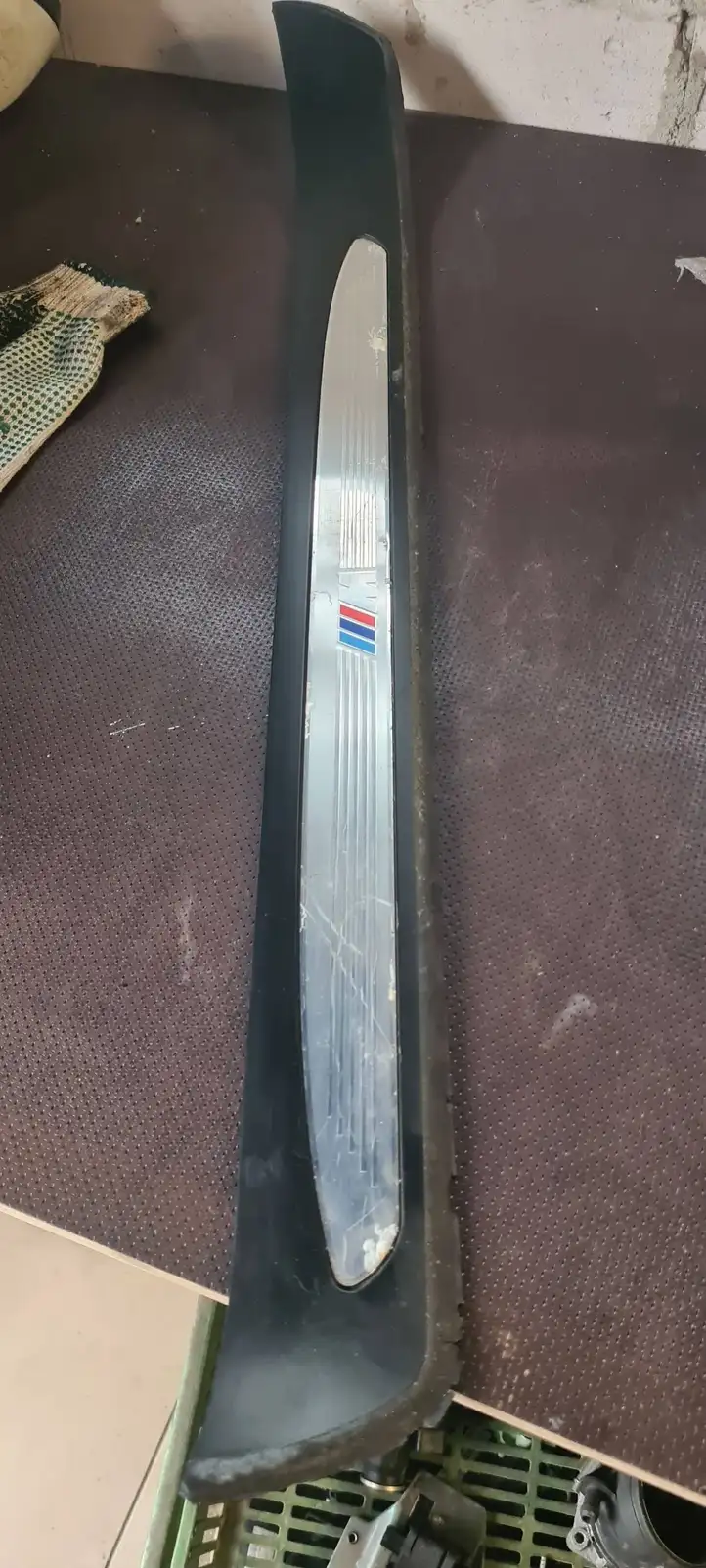 BMW 5 E60 E61 (2004 - 2010) 7896859 Внутренняя отделка переднего порога — фото 1