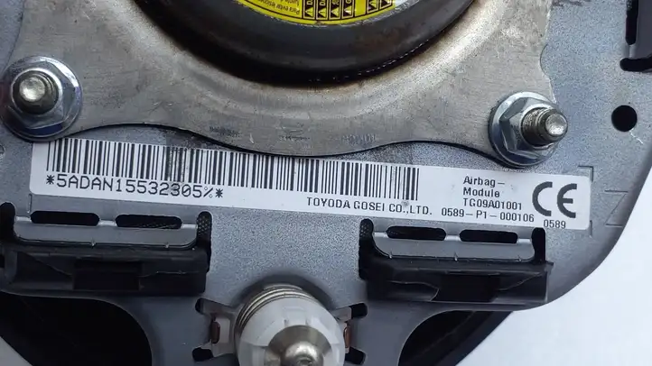 Toyota Aygo AB40 (2014 - 2018) TGA09A01001 Подушка безопасности руля — фото 2