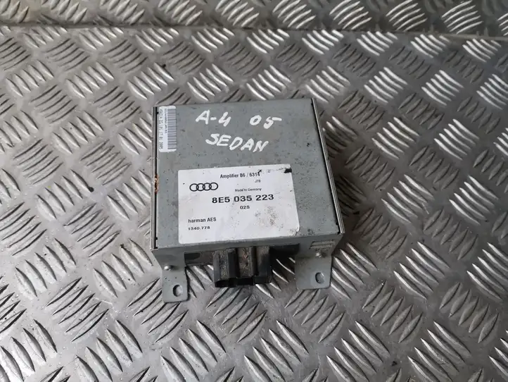 Audi A4 S4 B6 8E 8H (2000 - 2006) 8E5035223 Усилитель звука — фото 1