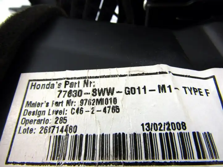 Honda CR-V (2006 - 2009) Центральный воздушный дефлектор — фото 3