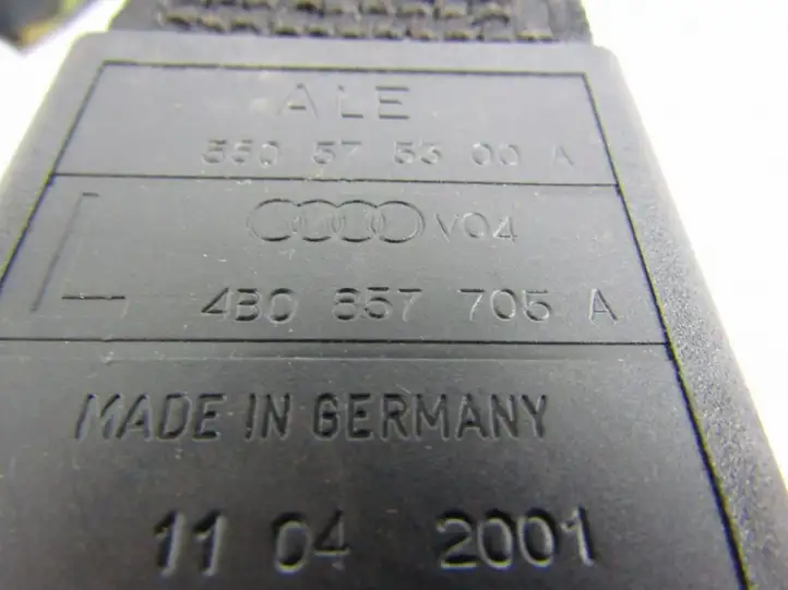 Audi A6 S6 C5 4B (1997 - 2001) Передний ремень безопасности — фото 2