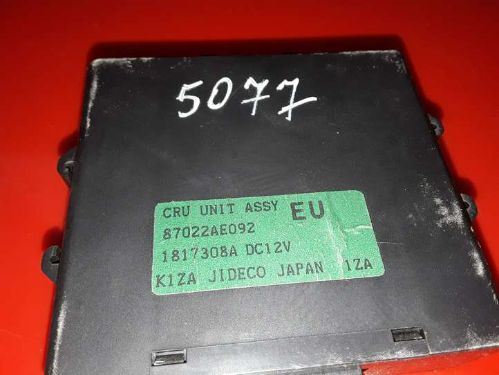 Subaru Outback (1998 - 2003)  87022AE092 Блок управления постоянной скорости (cruise)