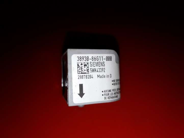 Subaru Justy (2003 - 2007)  3893086G11000 Датчик удара надувных подушек
