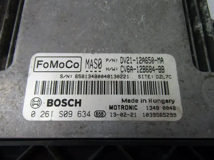 Ford B-MAX (2012 - 2018) DV2112A650MA Блок управления двигателем (ЭБУ) — фото 1