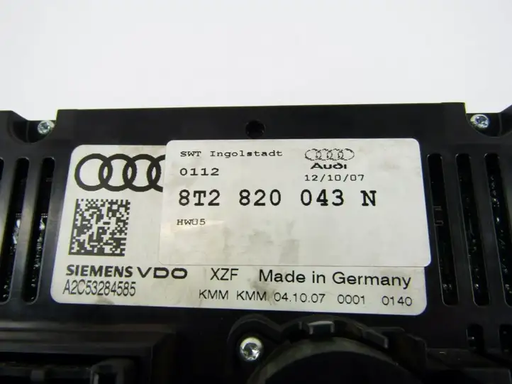 Audi A5 8T 8F (2007 - 2011) Блок управления климат-контролем — фото 1