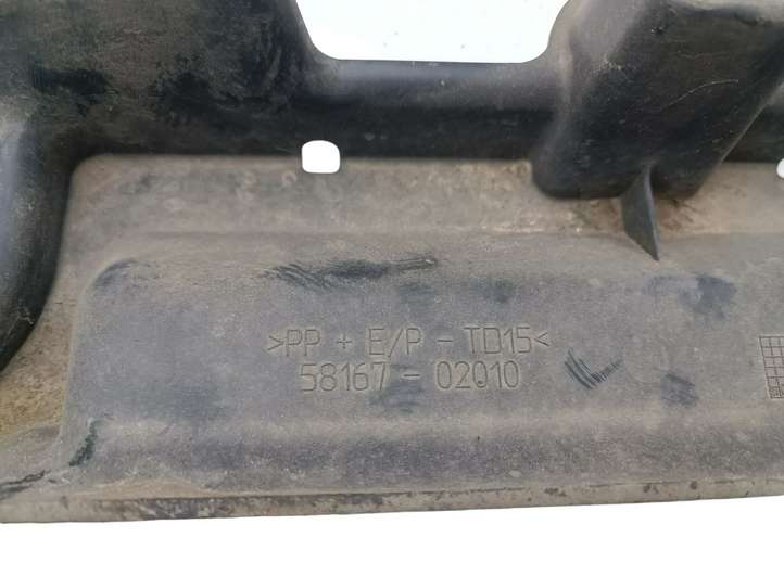 Toyota Auris 150 (2006 - 2012)  5816702010 Защита дна задней ходовой части