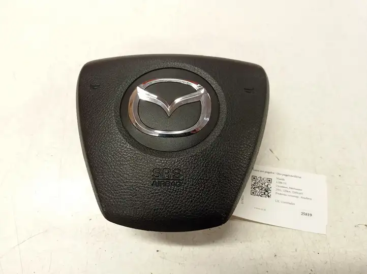 Mazda 6 (2009 - 2012) GS1G57K00 Подушка безопасности руля — фото 1