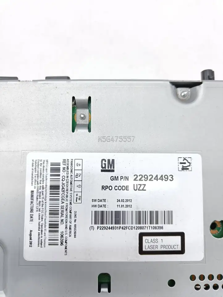 Opel Astra J (2009 - 2012) 22924493 Магнитола / мультимедийная система — фото 2