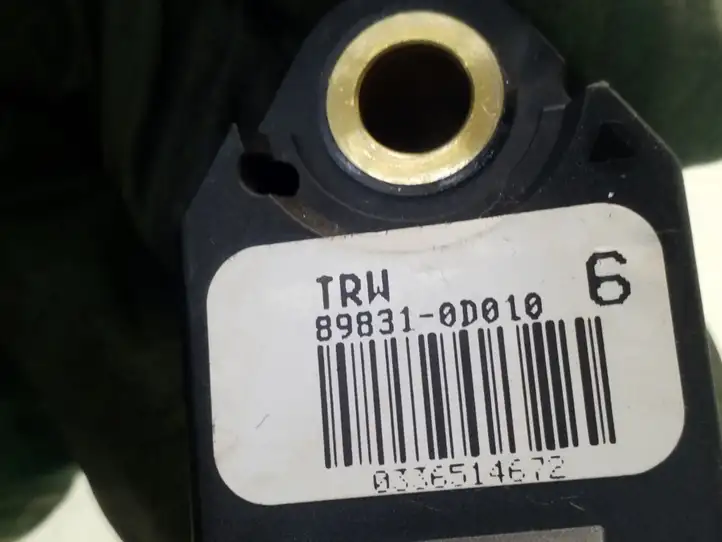 Toyota Yaris (2005 - 2009) 898310D010 Датчик удара SRS — фото 3