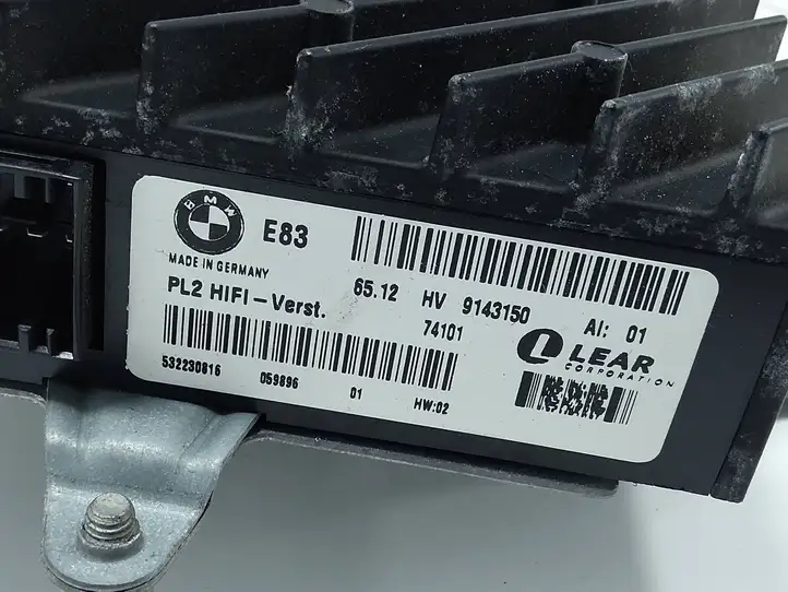 BMW X3 E83 (2003 - 2010) 9143150 Усилитель звука — фото 5